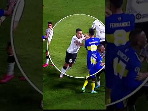 CANTILLO LEVOU CUSPARADA DE JOGADOR DO BOCA? #Shorts