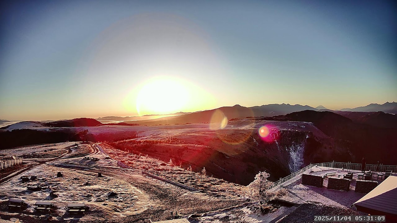 美ヶ原のライブカメラ２・テスト中