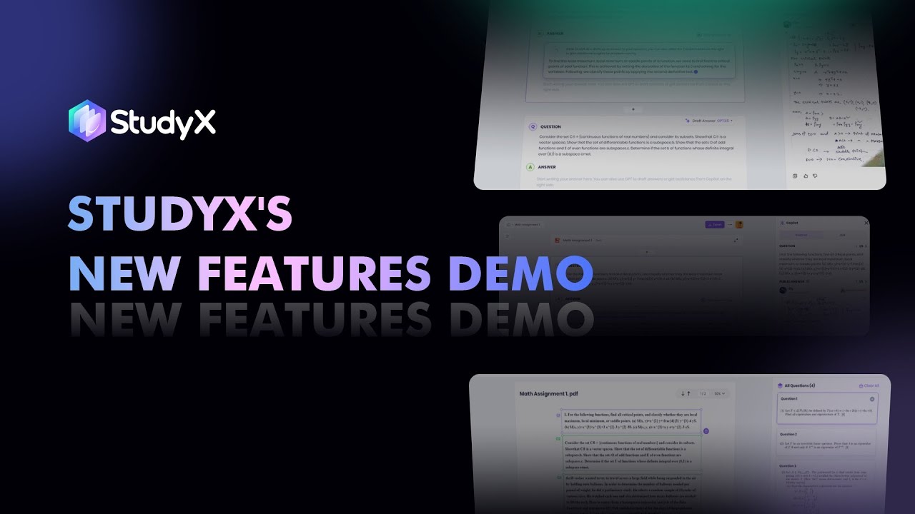 Exciting News! StudyX is undergoing a major upgrade, and we want YOU to be a part of it.