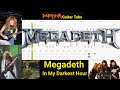 In My Darkest Hour - Megadeth - Guitar + Bass TABS Lesson