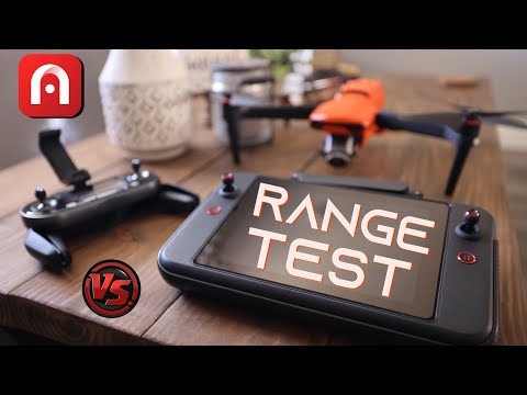 Autel Smart Controller - Range Test vs Stock