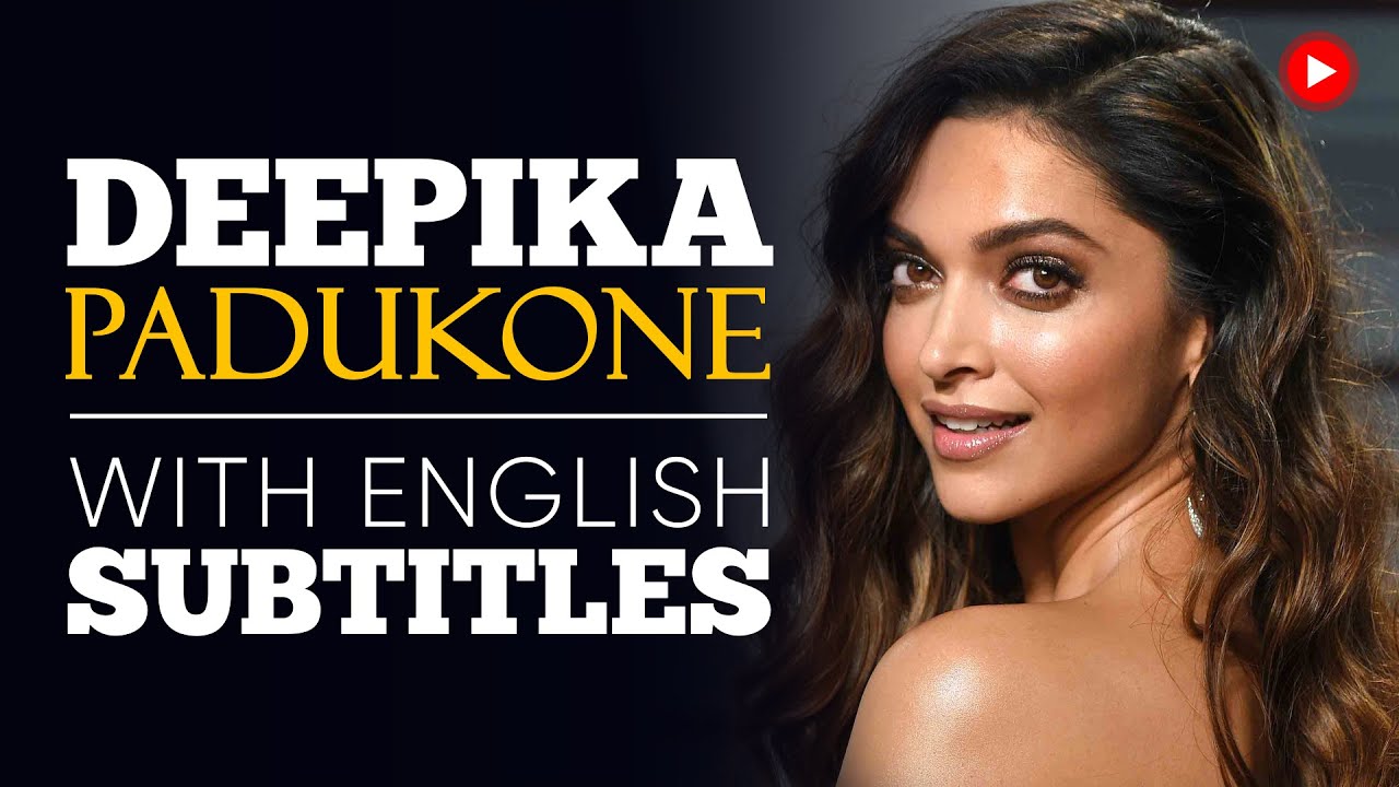 ENGLISH SPEECH | DEEPIKA PADUKONE: Mental Health (English Subtitles)