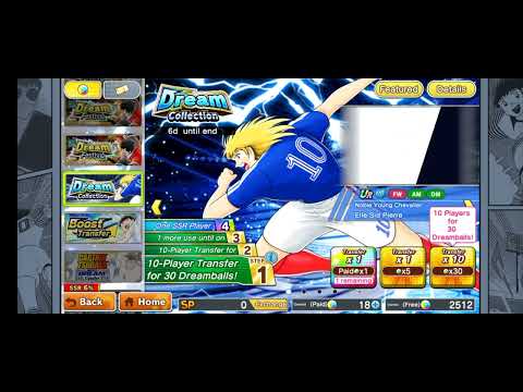 New League, American team Pov transfer & shop, SSR & SR+ transfer Part 1 Captain Tsubasa Dream Team