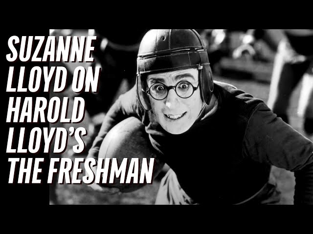Suzanne Lloyd Introduces Harold Lloyd's THE FRESHMAN