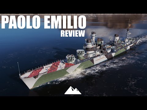 PAOLO EMILIO, a light cruiser in destroyer guise! - World of Warships | [Review] [German] [60fps]
