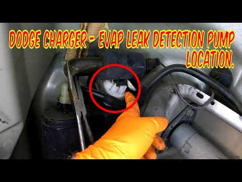 Dodge Charger, EVAP Leak Detection Pump Location