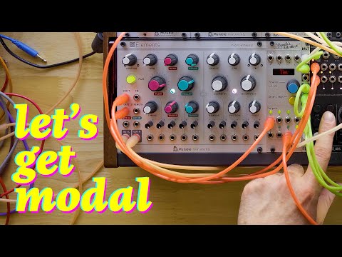 Getting to Know Mutable Instruments Elements (Modal Synthesis)
