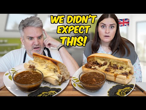 Brits Try Pot Roast Sandwich for the first time! "We Didn't Expect This" ...