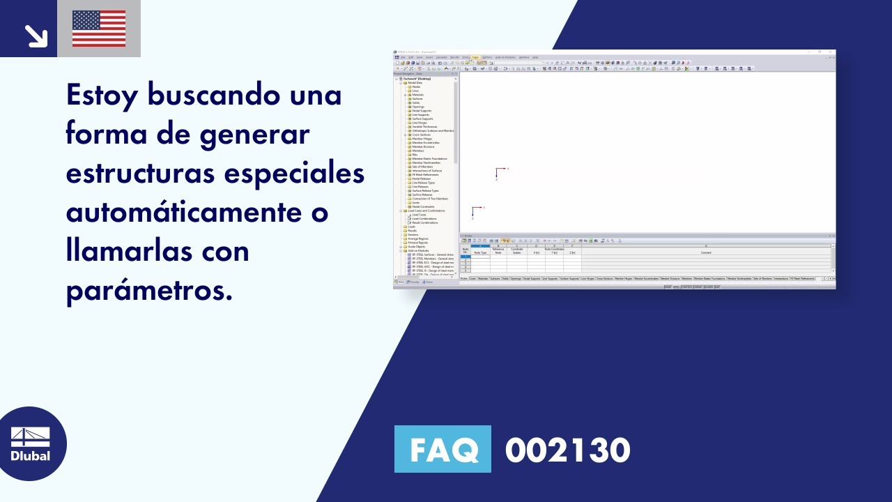 [EN] FAQ 002130 | Estoy buscando una posibilidad de generar automáticamente estructuras especiales o cargar ...