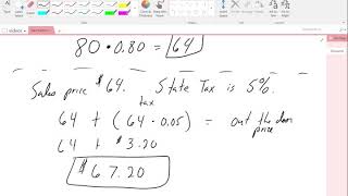 Tax and Discounts