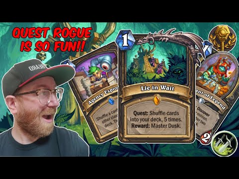 I Broke Arena with Shuffle Mechanics (Quest Rogue) - Hearthstone Arena
