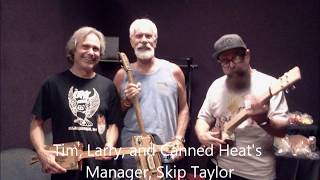 Alan The Blind Owl Wilson FULL VERSION Gets a Cigar Box Guitar he Wanted 45 Years Ago