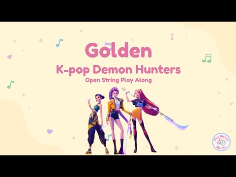 Golden - open string play along