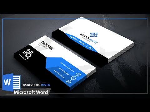 Microsoft Word Logo Design Tutorial How to make logo design in MS Word