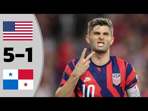 USA vs Panama 5-1 | Pulisic Hat-trick💥 | Extended Highlights and Goals- 2021 HD