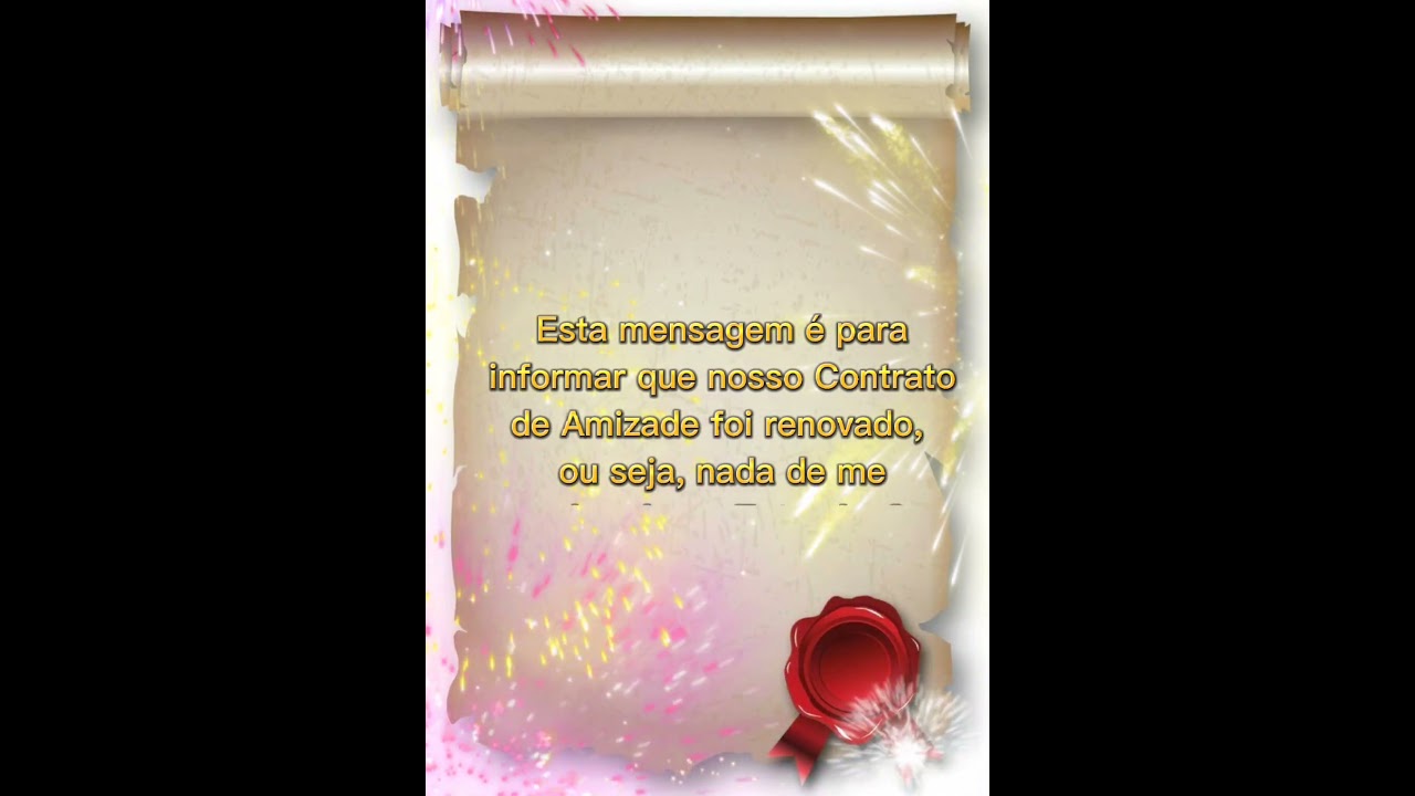 Contrato de Renovação de Amizade para 2023- Contrato de Amizade para compartilhar *melhores amigos*