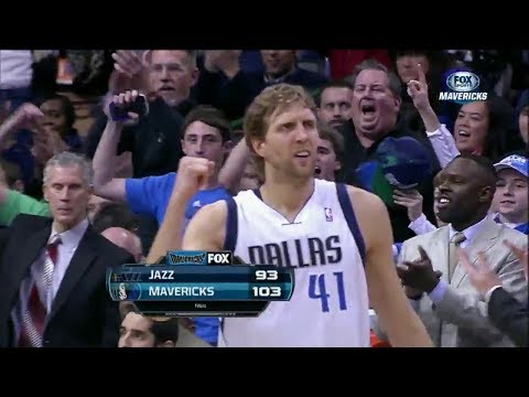 Dirk Nowitzki Full Highlights vs Jazz (2013.11.22) - 18 Points, 7 Rebounds
