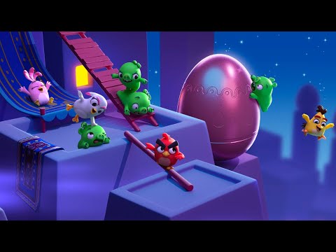 @AngryBirds How to cross Angrybird Starry Desert level 441 to 445 non edit 100th video #88