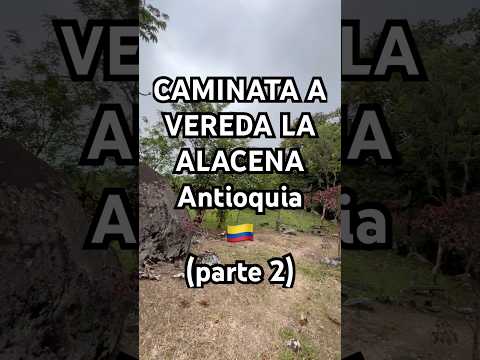 CAMINATA A VEREDA LA ALACENA, Támesis, Antioquia 🇨🇴 Colombia (Parte 2)