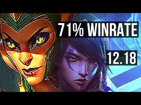 CASSIOPEIA & Nautilus vs APHELIOS & Yuumi (ADC) | 71% winrate, 8/1/5, Godlike | EUW Diamond | 12.18