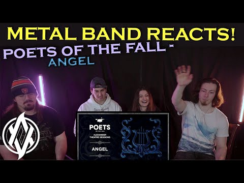 Poets of the Fall - Angel REACTION | Metal Band Reacts!
