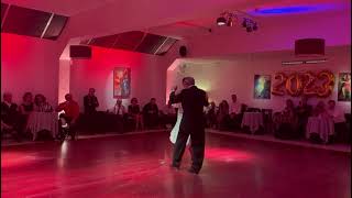 Video thumbnail for Fernando Jorge e Alexandra Baldaque at New Year Porto Tango Meeting on 31/12/22 - 1/4