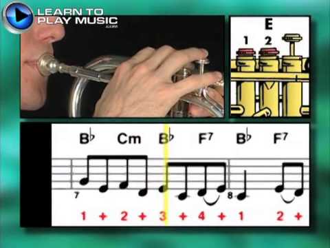Ex030 Beginner Trumpet Lessons ~ Progressive