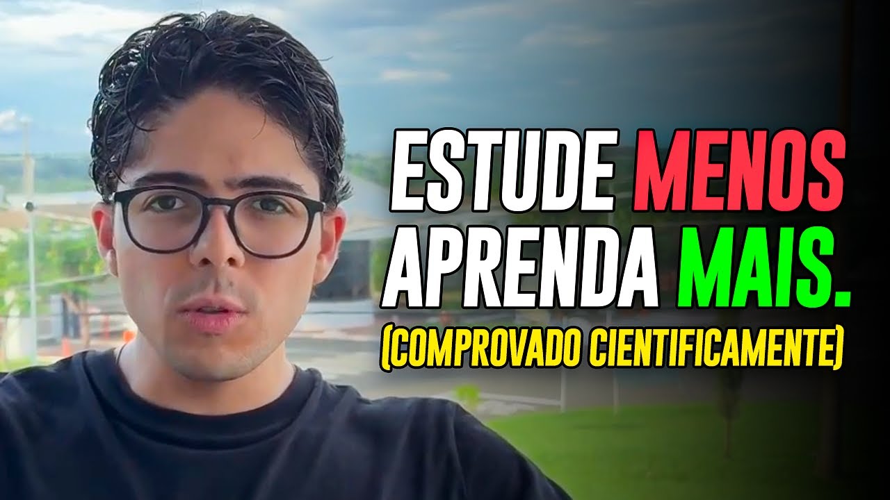 Como estudar menos e APRENDER MAIS - método científico