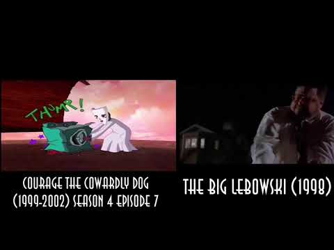 Courage the Cowardly Dog Season 4 Episode 7: The Mask Movie References (UPDATED)