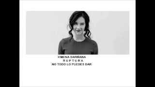 Ximena Sariñana - Ruptura (Letra)