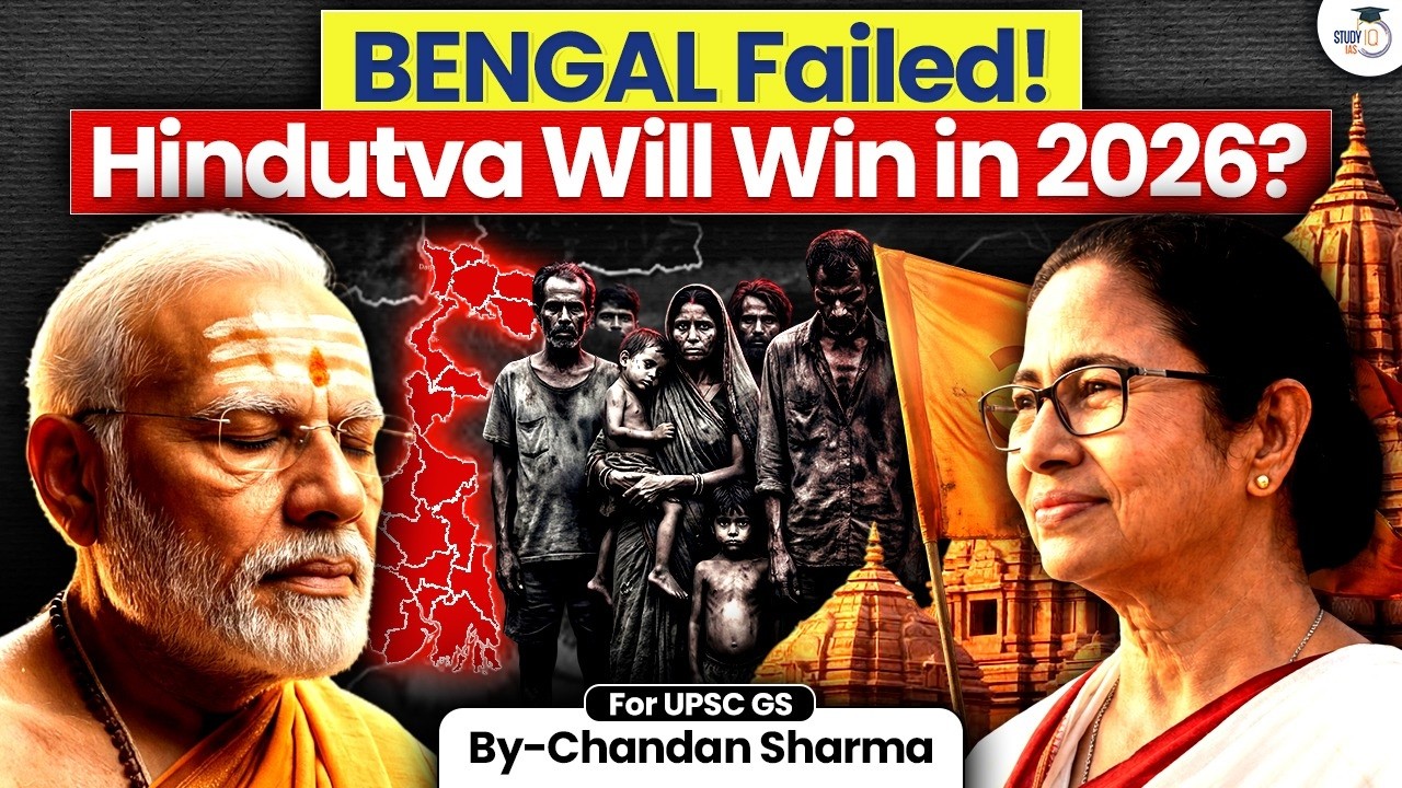 Is West Bengal Governance Failing? | Can Hindutva Shape the 2026 Elections? | StudyIQ IAS