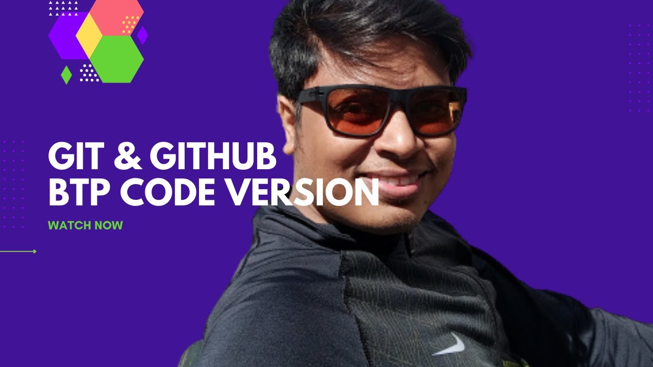 SAP BTP Vlog 3: Git & GitHub