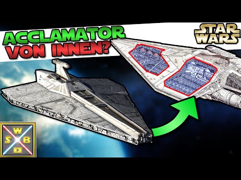 Wie sehen ACCLAMATOR KREUZER von innen aus? STAR WARS von innen
