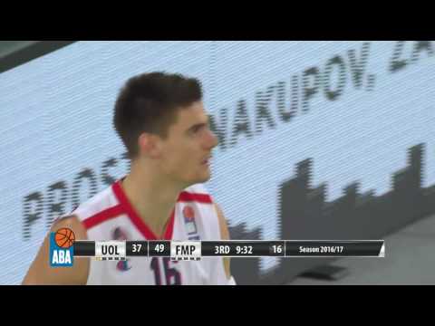ABA Liga 2016/17 highlights, Round 9: Olimpija Ljubljana - FMP (13.11.2016)