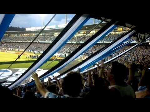 "Venho do bairro da Azenha!" Barra: Geral do Grêmio • Club: Grêmio