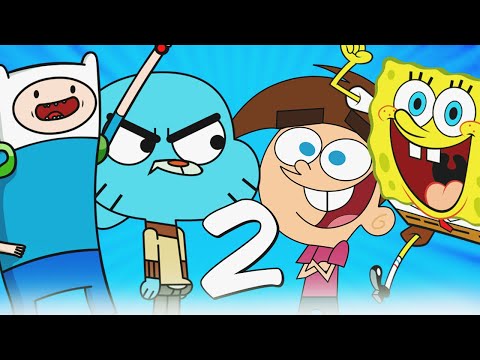 Cartoon Network VS. Nickelodeon 2 | Batalha Ninja