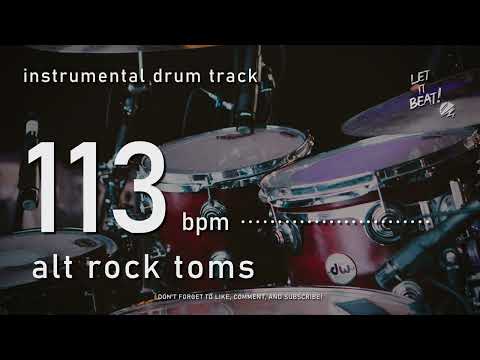 113 BPM Drum Track -  Dreamy Alt Rock