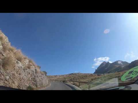 Serra de tramuntana - way from Torrent de Pareis (timelapse)