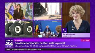 Companiile care falimentează statul, verificate. Oana Gheorghiu: „Trebuie să facem curățenie”