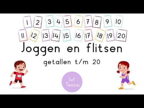 Joggen en flitsen • Getallen t/m 20