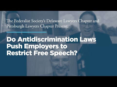 Do Antidiscrimination Laws Push Employers to Restrict Free Speech?