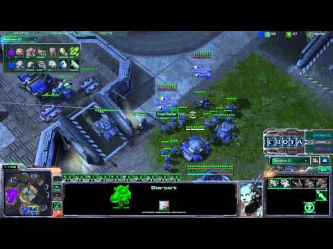 StarCraft 2 - DieStar (T) vs  MoMan (Z) on Metalopolis