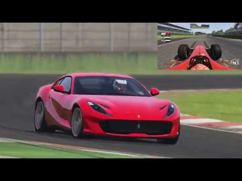 Assetto Corsa - Ferrari F2004 vs Ferrari 812 Superfast
