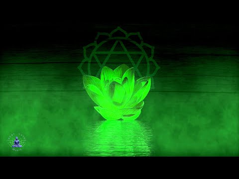 Heart Chakra Peaceful Healing Meditation Music | Crystal Singing Bowl | “Flute & Water”- Series