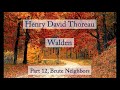 Henry David Thoreau: Walden - Brute Neighbors (Audiobook)