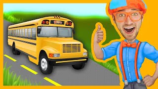 Blippi Wheels On The Bus | Songs For Toddlers 2019