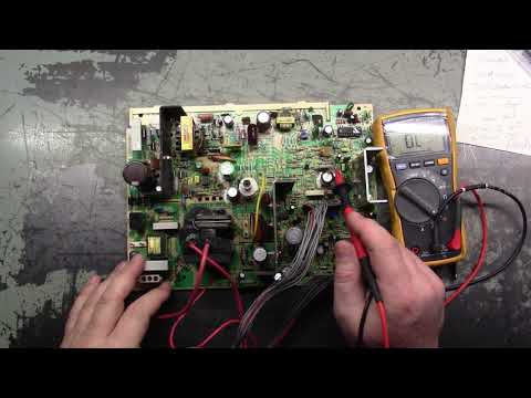 25" K7400 Arcade Monitor Chassis Repair - Vertical Collapse