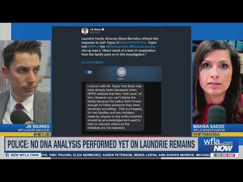WFLA Now: No DNA Analysis Yet on Laundrie Remains, 'Lack of Cooperation' by Family says NPPD