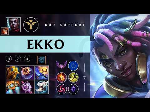 Ekko Support vs Senna - EUW Master Patch 26.04