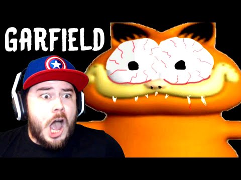 GOREFIELD WANTS TO TURN ME INTO LASAGNA!! | Random Horror Games! (Garfield Edition)